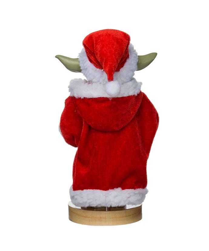 Star Wars Nutcracker - Jolly Yoda in Santa Robe