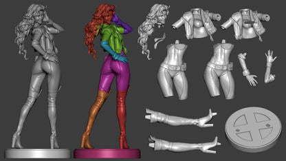 Marvel Comics Statue - Rogue (1:8 Scale, NSFW)