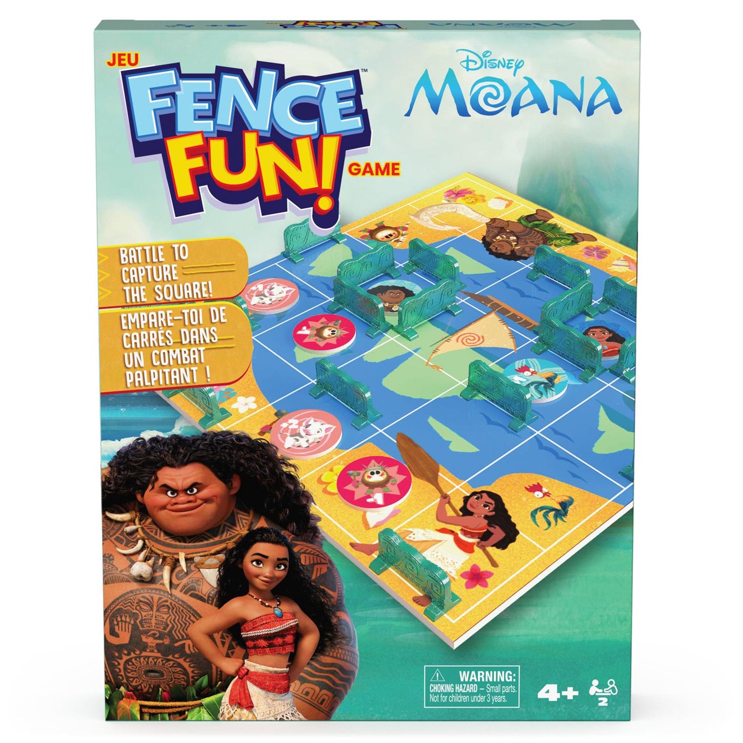 Disney Moana Fence Fun Game!