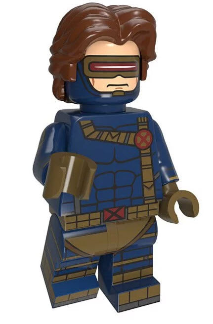 Marvel Lego Custom Minifigure - Cyclops