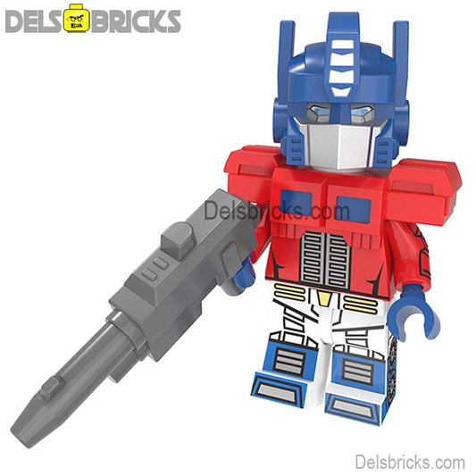 Optimus Prime Transformers Lego Minifigures Custom Toys