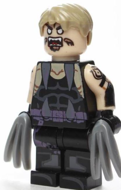 Marvel Lego Custom Minifigure - Sabretooth