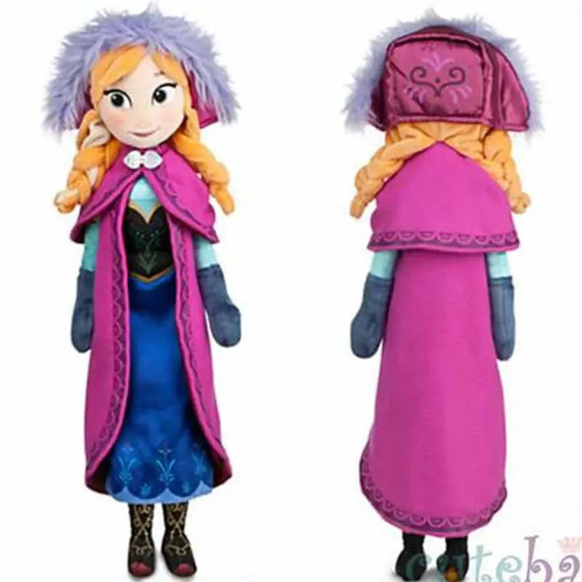Disney  Frozen Elsa & Anna Plush Dolls – Princess Stuffed Toy Gift