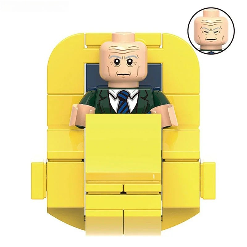 Marvel Lego Custom Minifigure - Professor Xavier From X-Men 97