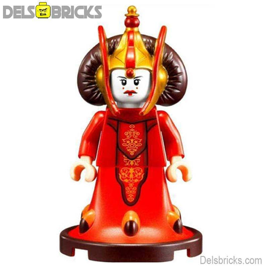 Star Wars Lego Custom Minifigure - Queen Amidala (The Phantom Menace)
