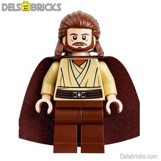 Star Wars Lego Custom Minifigure - Qui Gon Jinn