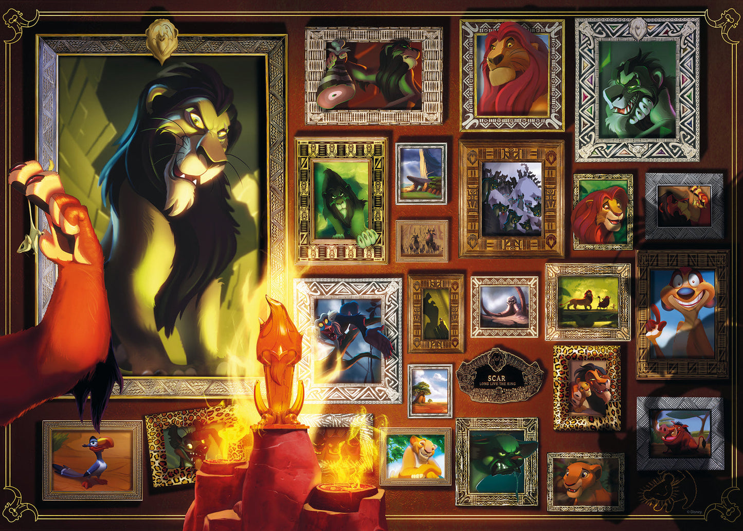 Disney Villainous Puzzle - Scar