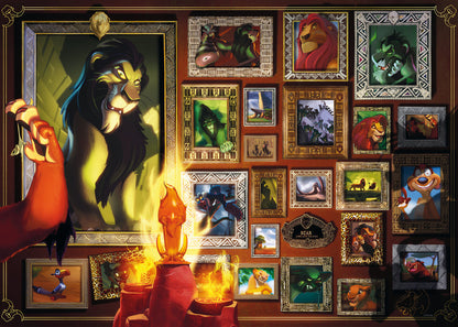 Disney Villainous Puzzle - Scar
