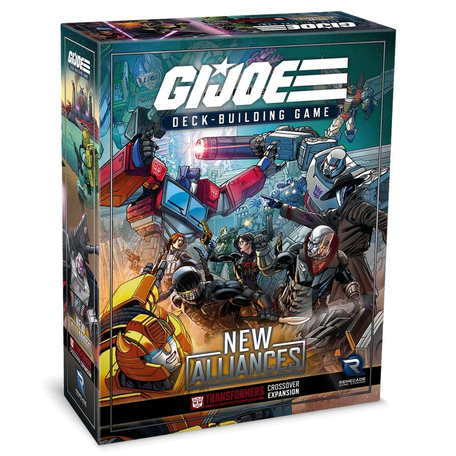 G.I. Joe Deck Building Game: New Alliances - Tansformers Crossover Expansion