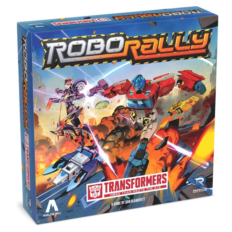 Transformers Robo Rally Board Game