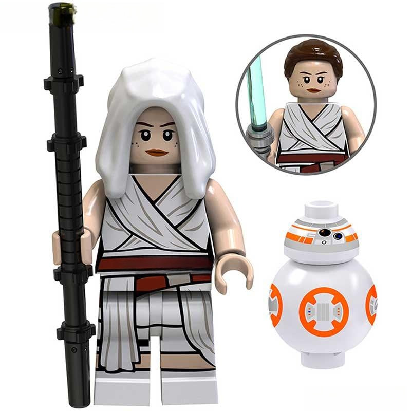 Star Wars Lego Custom Minifigure - Rey Skywalker