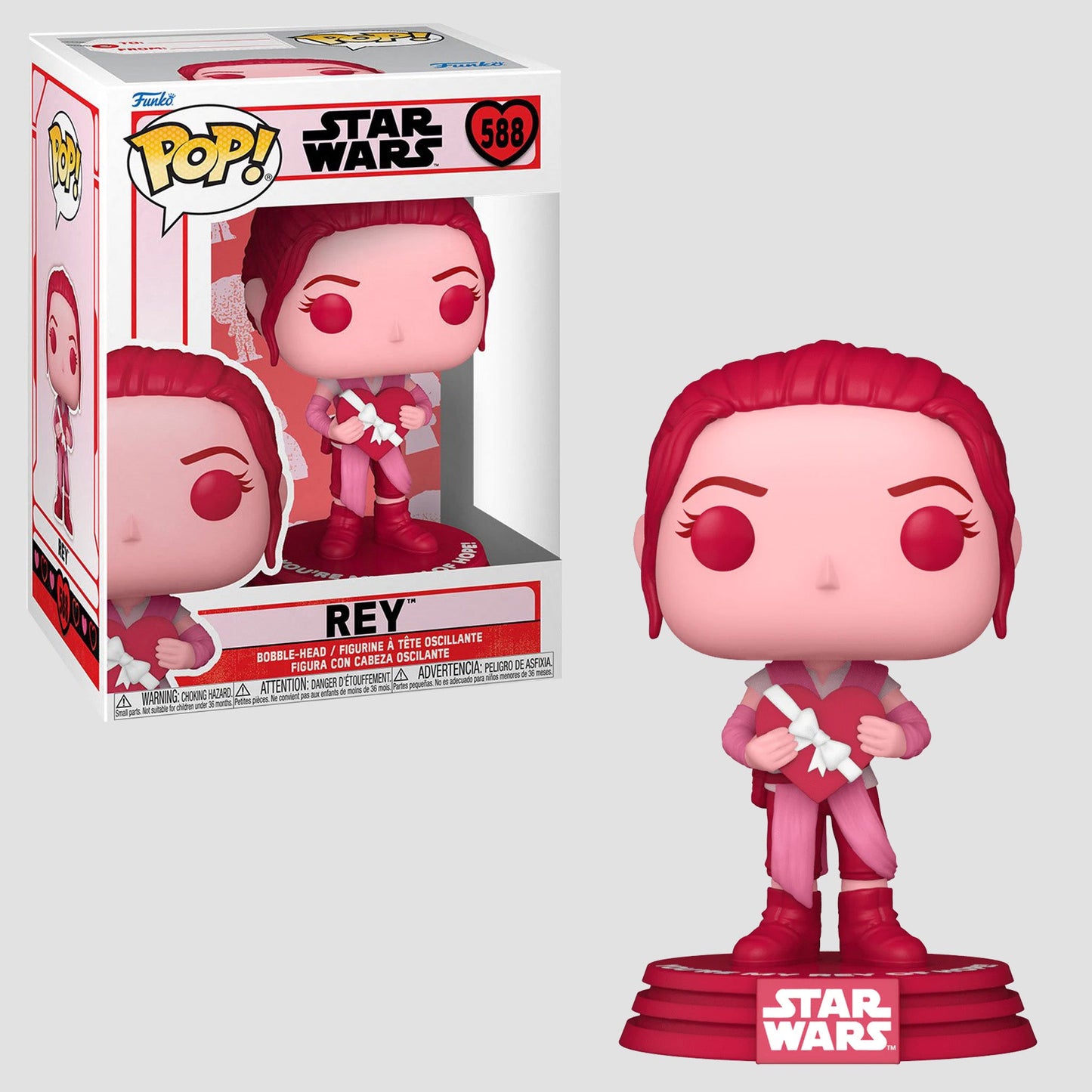 Star Wars Funko Pop! - Rey (Valentine's Day)