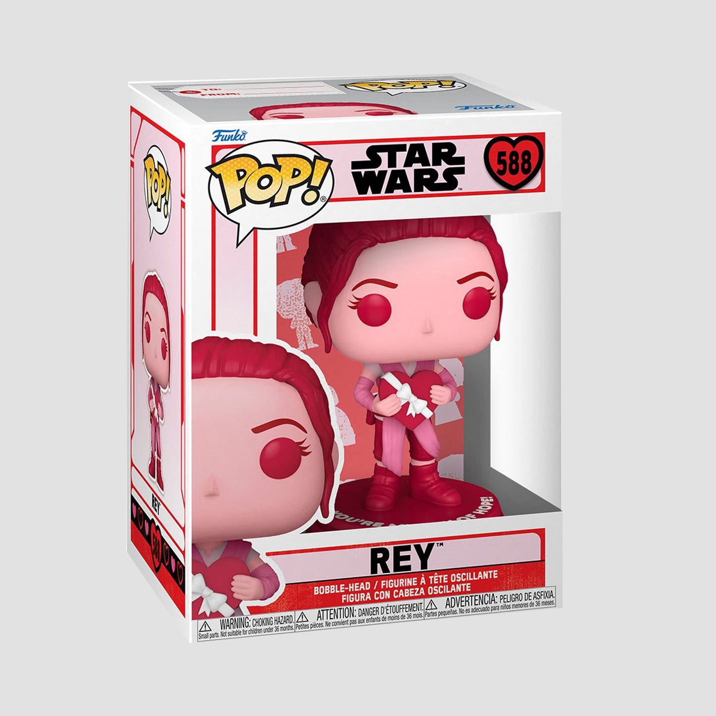 Star Wars Funko Pop! - Rey (Valentine's Day)