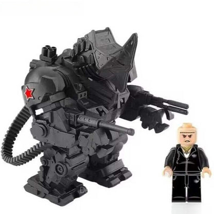 Marvel Lego Custom Minifigure - Rhino (Big Figure) 2