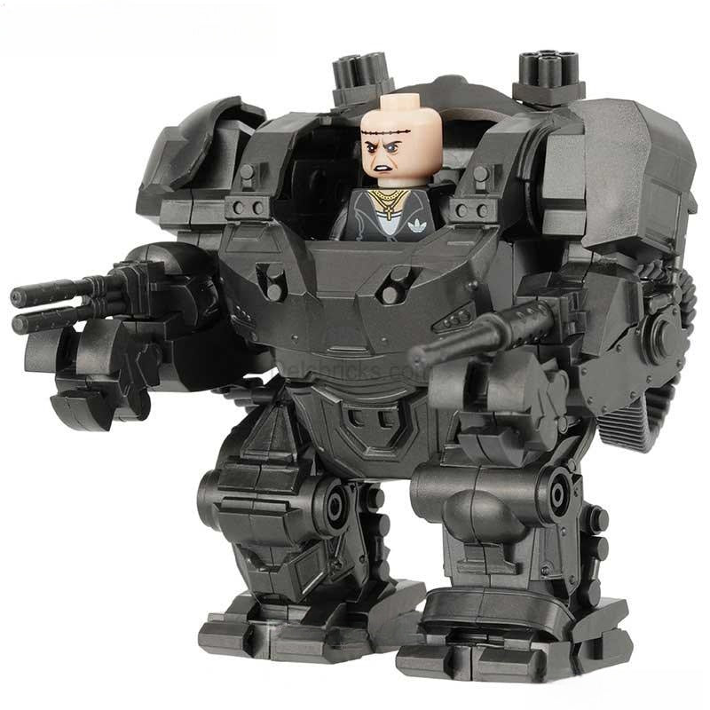 Marvel Lego Custom Minifigure - Rhino (Big Figure) 2