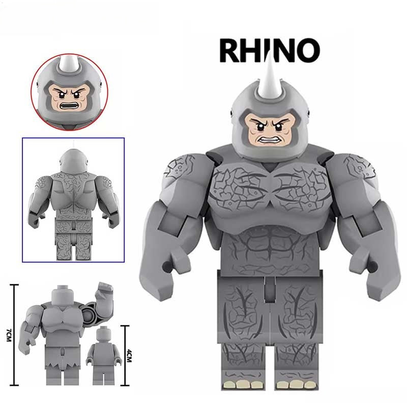 Marvel Lego Custom Minifigure - Rhino 3