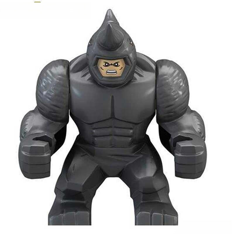 Marvel Lego Custom Minifigure - Rhino (Big Figure) 1