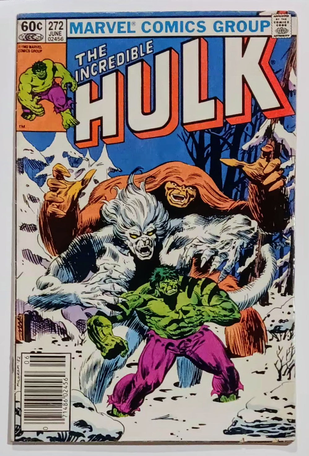 Marvel Comics: Incredible Hulk #272