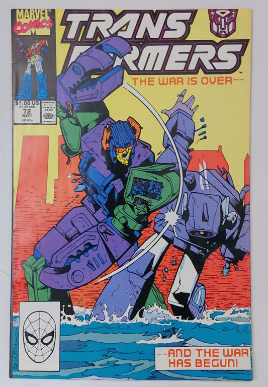 Marvel Comics: Transformers #72