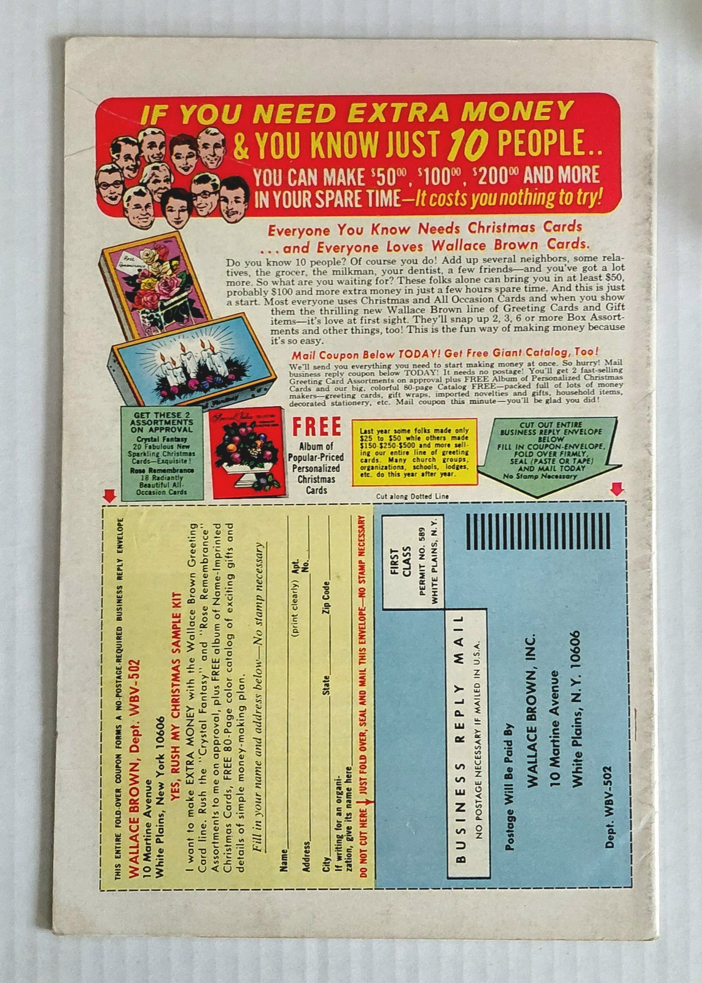 X-Men #059, Marvel Comics (August 1969, VG+)