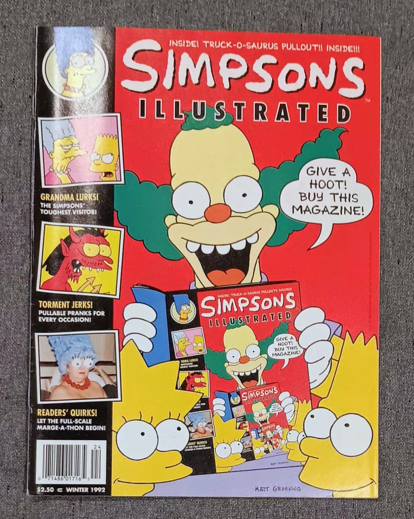 Simpsons Illustrated Magazine (Winter 1992)