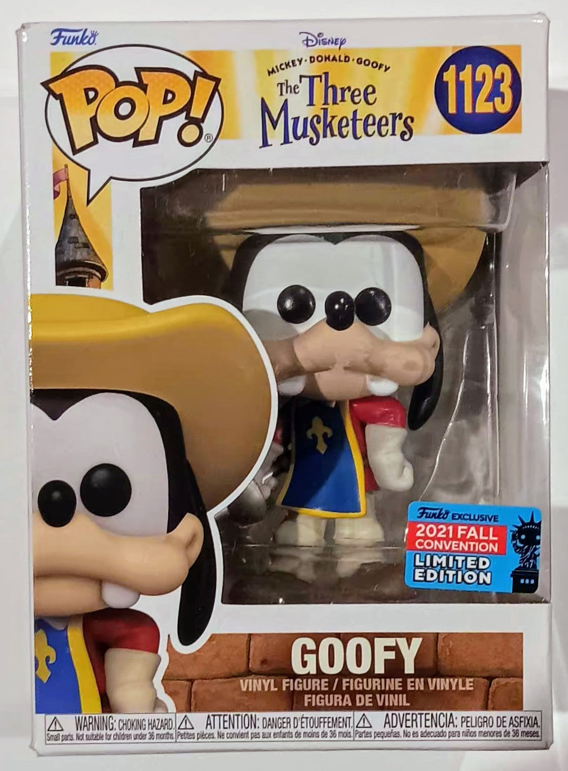 Disney Funko Pop - Goofy (Three Musketeers)