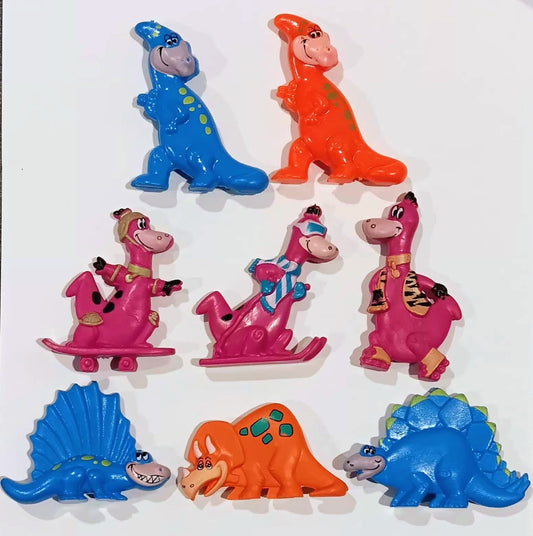 Flintstones PVC figure set - Fruity Pebbles Dinosaurs