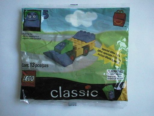 McDonald’s Happy Meal toy - Classic Lego Car (with Grimace)