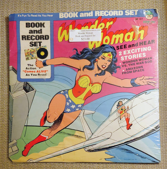 DC Book and Record Set: Wonder Woman