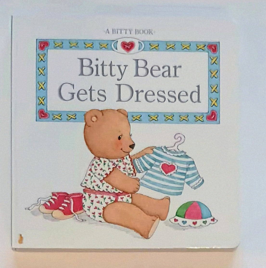 Bitty Baby Board Book - Bitty Bear Gets Dressed