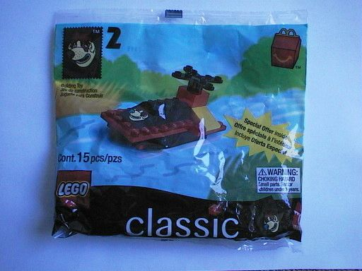 McDonald's Happy Meal toy - Classic Lego Boat (with Sundae)