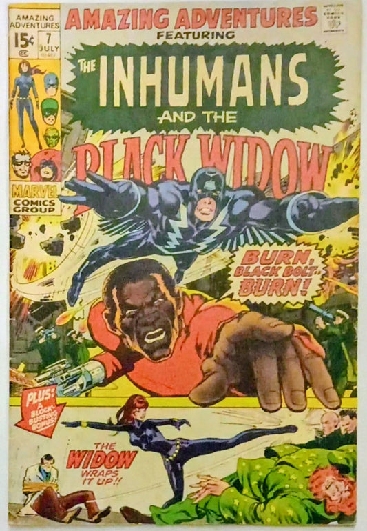 Amazing Adventures #7, Marvel Comics (July 1971, GD+)