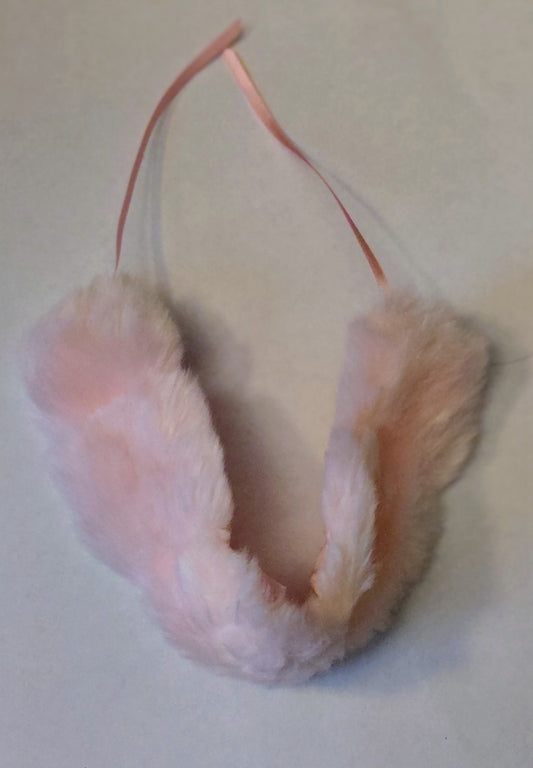 American Girl Doll Accessory - Pink Fur Collar