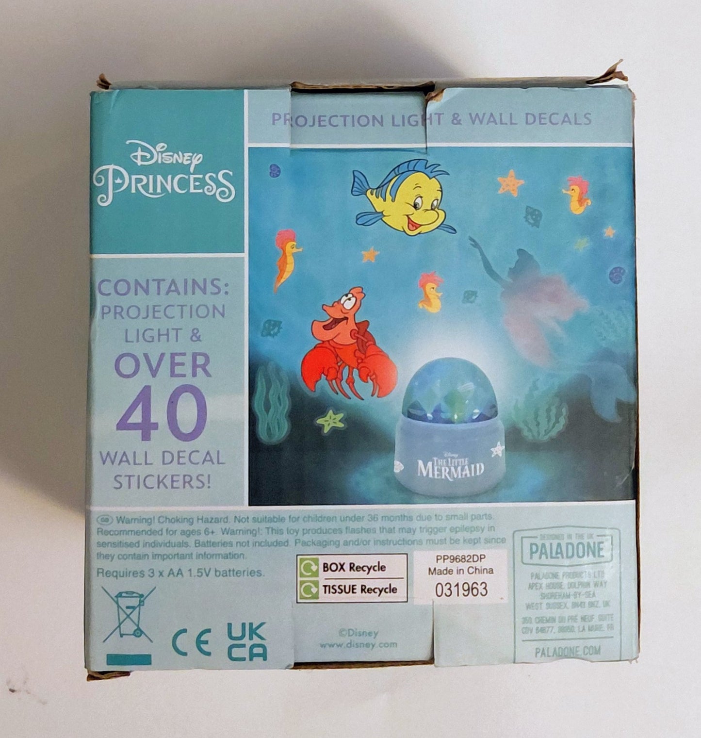 Disney Princess Wall Projector - The Little Mermaid