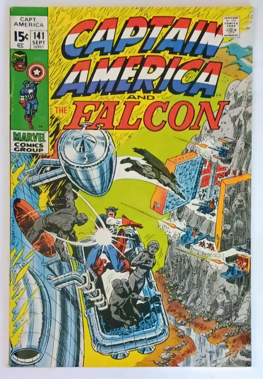 Captain America #141, Marvel Comics (September 1971, GD+)