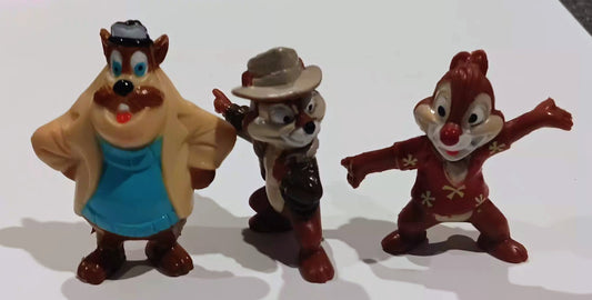 Disney PVC figure set - Chip N' Dale Rescue Rangers