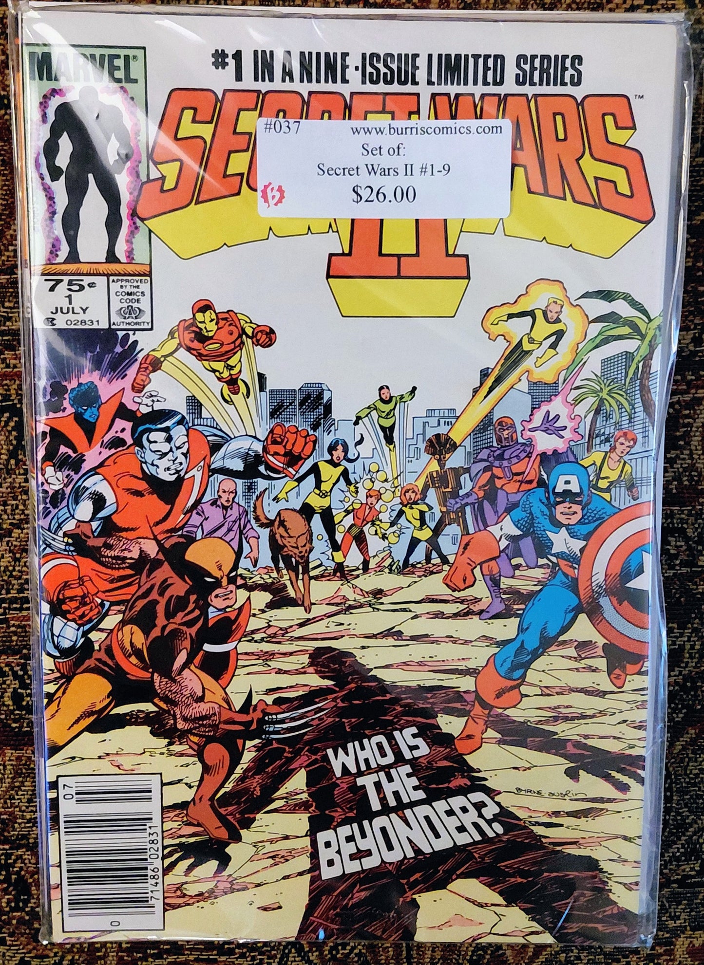 Comic Book Set: Secret Wars II #1-9, Marvel Comics