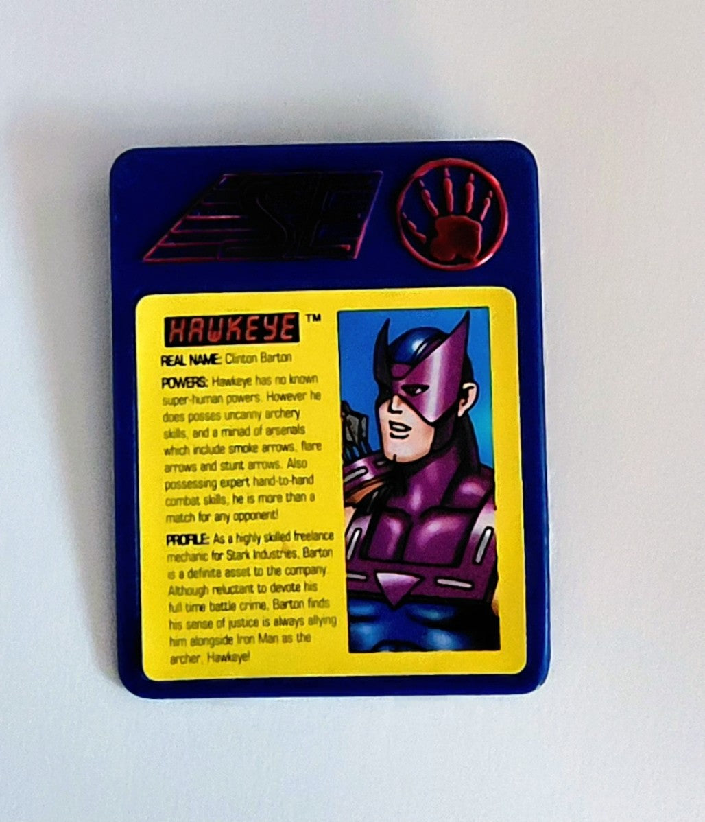 Marvel Action Figure Accessory - Hawkeye Profile Card