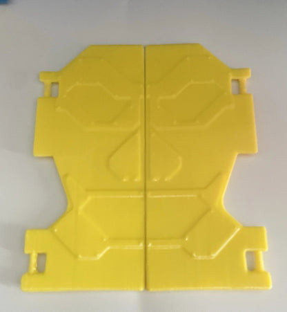 DC Super Powers Hall of Justice Playset Security Doors Set Repro Part 1984 Vintage Kenner