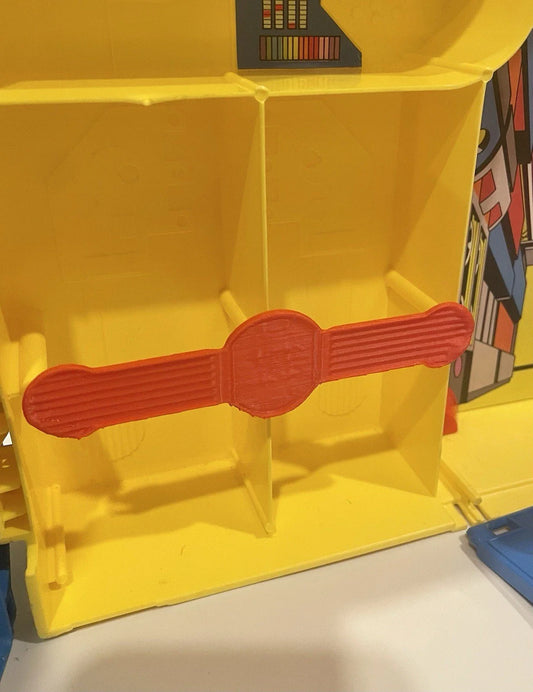 DC Super Powers Hall of Justice Playset Transporter Strap Repro Part 1984 Vintage Kenner