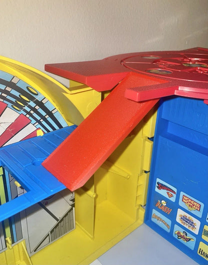 DC Super Powers Hall of Justice Playset Landing Pad Ramp Repro Part 1984 Vintage Kenner