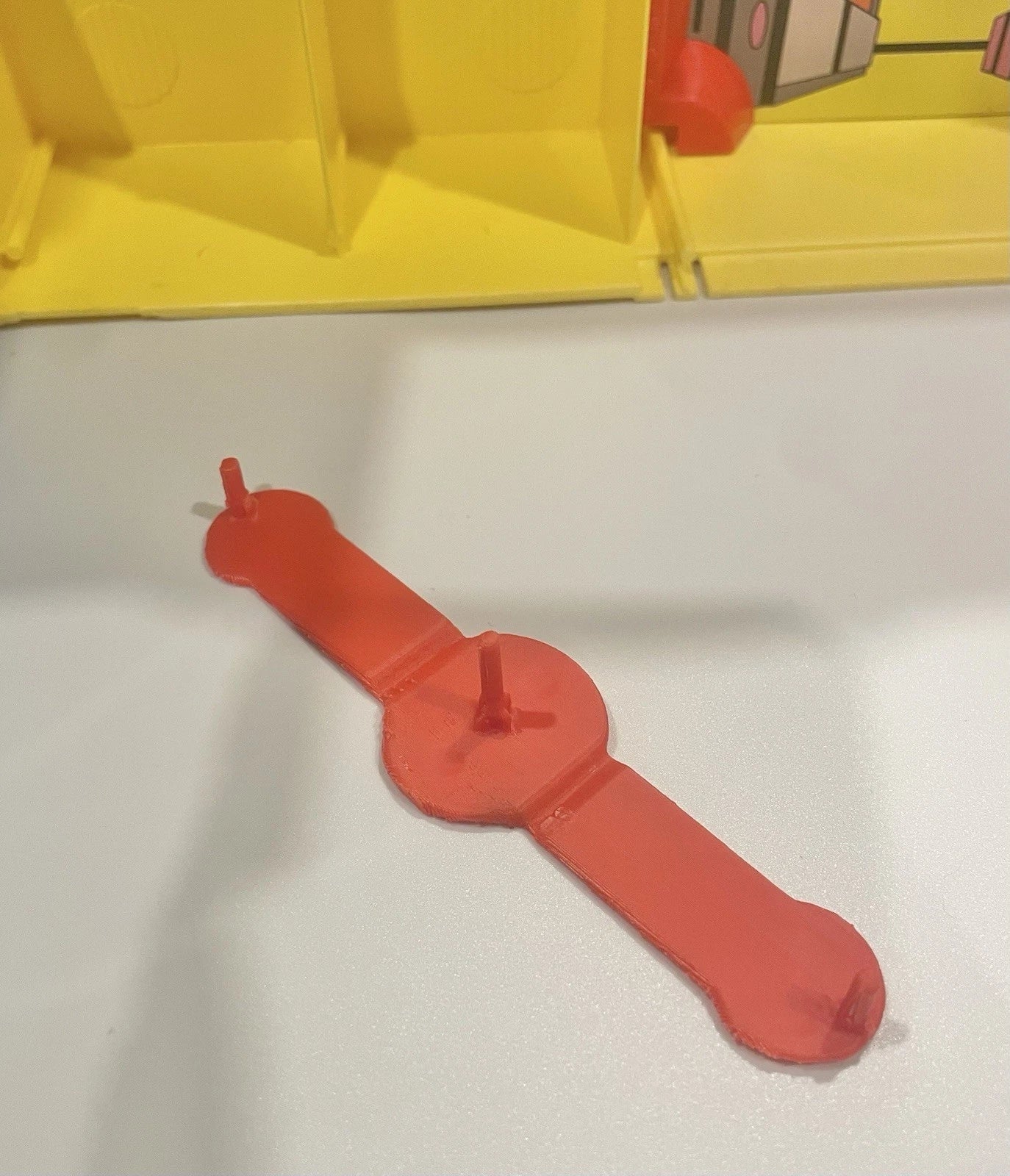 DC Super Powers Hall of Justice Playset Transporter Strap Repro Part 1984 Vintage Kenner