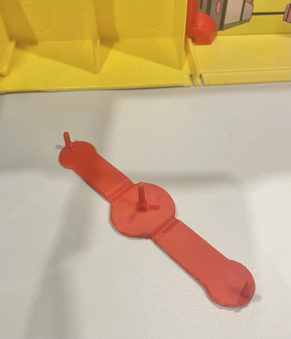 DC Super Powers Hall of Justice Playset Transporter Strap Repro Part 1984 Vintage Kenner