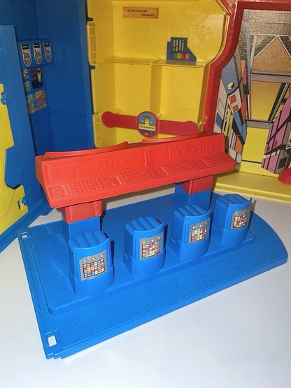 DC Super Powers Hall of Justice Playset Console Computer Repro Part 1984 Vintage Kenner