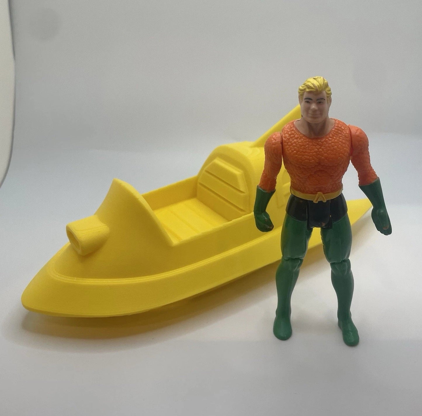 DC Super Powers Aquaman Jetski Custom Part 1984 Vintage Kenner