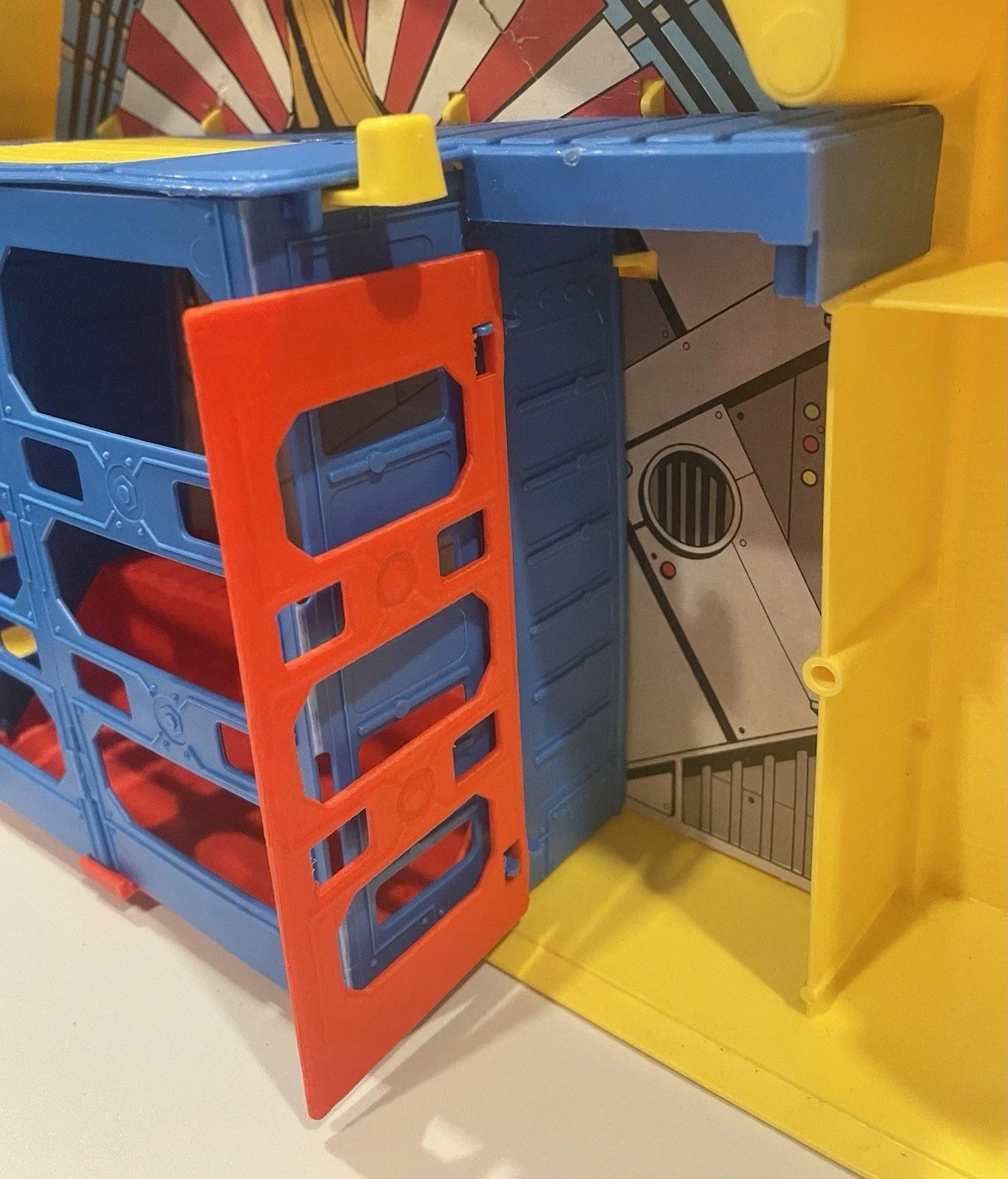 DC Super Powers Hall of Justice Playset Jail Door Repro Part 1984 Vintage Kenner