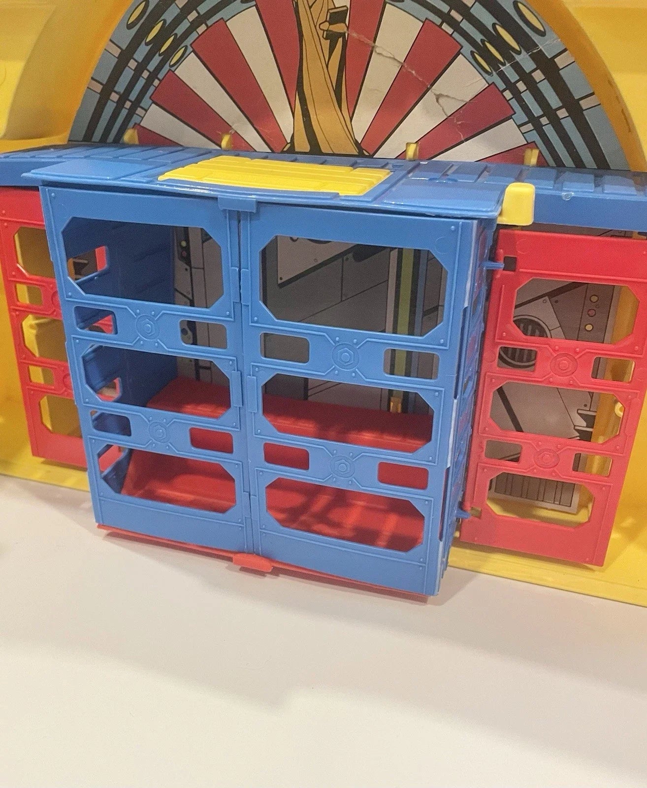DC Super Powers Hall of Justice Playset Jail Floor Repro Part 1984 Vintage Kenner
