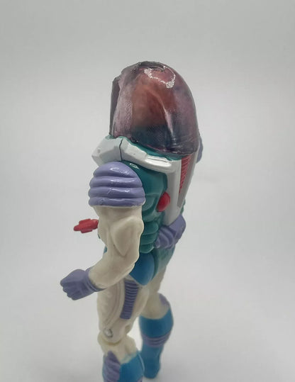 DC Super Powers Mr Freeze Helmet Repro Part 1985 Vintage Kenner