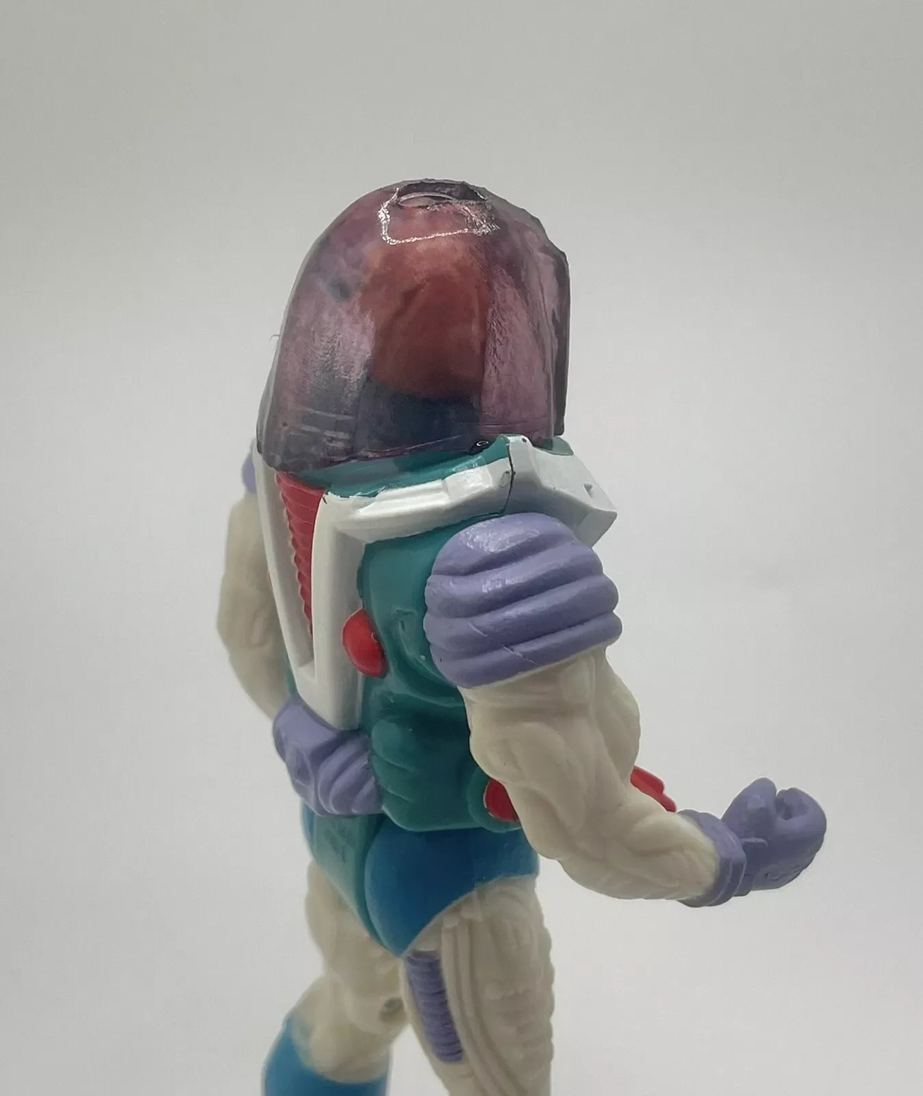 DC Super Powers Mr Freeze Helmet Repro Part 1985 Vintage Kenner