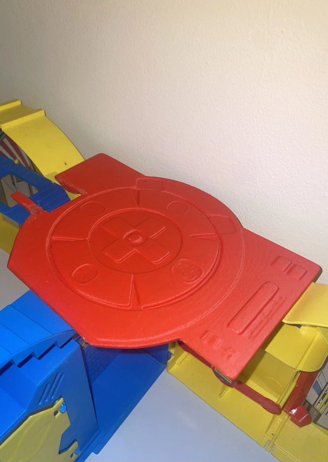DC Super Powers Hall of Justice Playset Landing Pad Platform Repro Part 1984 Vintage Kenner
